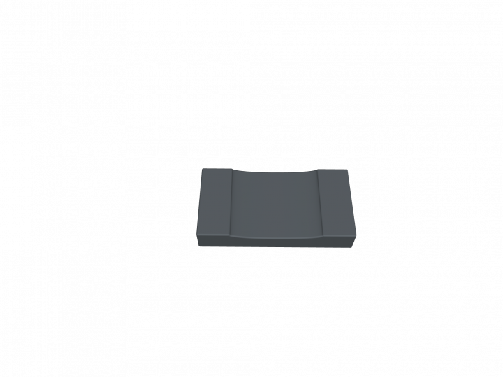 Têtière rectagulaire