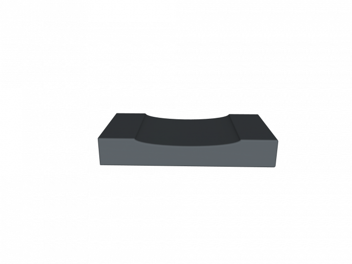 Têtière rectagulaire